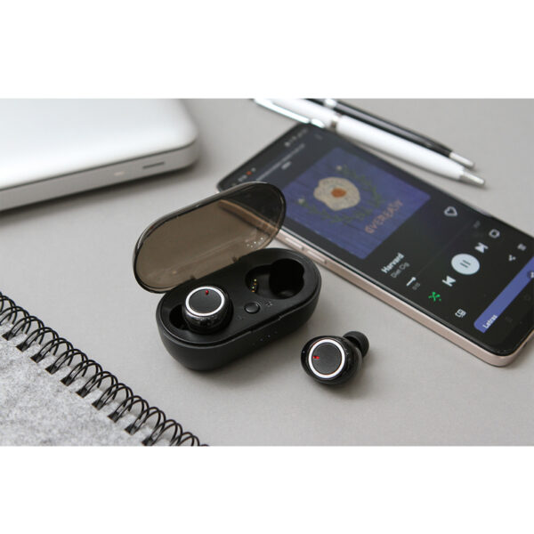 AURICULARES LAMU NEGRO TH-133N ( TH-133 / TH133 / AUDÍFONOS ) - Imagen 2