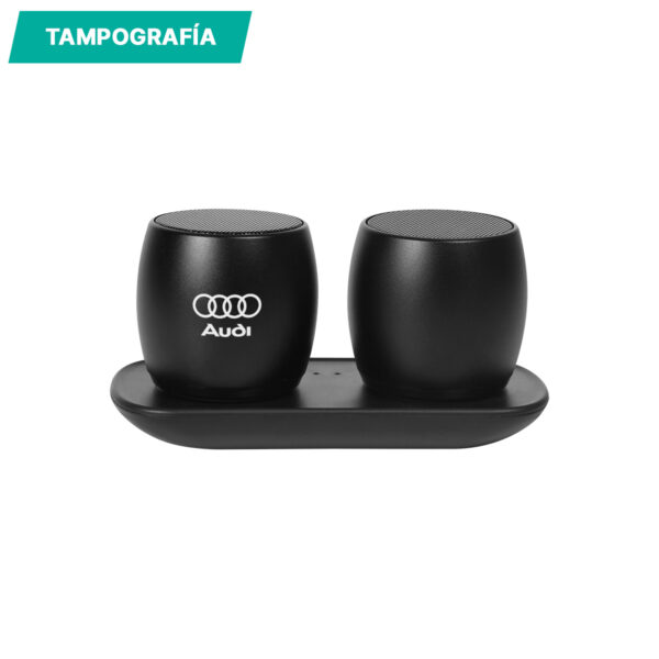 SET DE BOCINAS TERME GRIS TH-140G ( TH-140 / TH140 /  ) - Imagen 2
