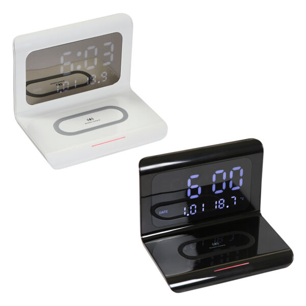 RELOJ GALATI NEGRO TH-156N ( TH-156 / TH156 / PARED Y ESCRITORIO ) - Imagen 3