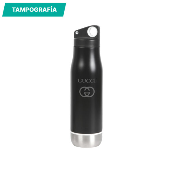 BOTELLA ALAFUA NEGRO TH-161N ( TH-161 / TH161 / AUDÍFONOS,TERMOS ) - Imagen 3