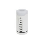 CARGADOR ZUBARAH BLANCO TH-169B ( TH-169 / TH169 / CARGADORES Y POWER BANK,OFICINA )