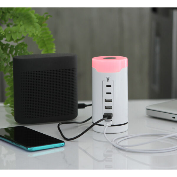 CARGADOR ZUBARAH BLANCO TH-169B ( TH-169 / TH169 / CARGADORES Y POWER BANK,OFICINA ) - Imagen 3