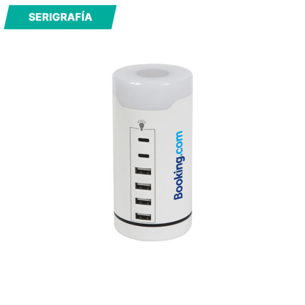 CARGADOR ZUBARAH BLANCO TH-169B ( TH-169 / TH169 / CARGADORES Y POWER BANK,OFICINA ) - Imagen 2