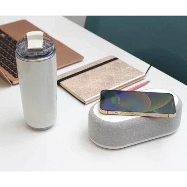 BASE DE CARGA BREBBIA BLANCO TH-193B ( TH-193 / TH193 / CARGADORES Y POWER BANK ) - Imagen 3