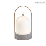 BOCINA CON LÁMPARA MONGAR BLANCO TH-200B ( TH-200 / TH200 / BOCINAS )