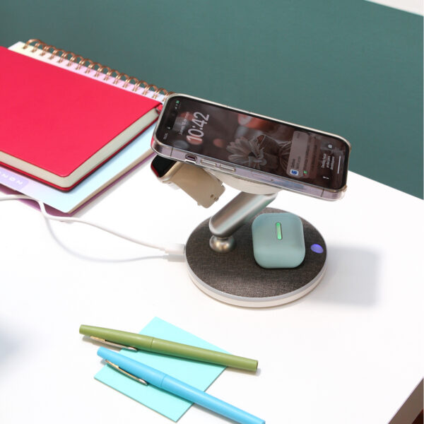 CARGADOR DAPHU BLANCO TH-201B ( TH-201 / TH201 / CARGADORES Y POWER BANK ) - Imagen 3