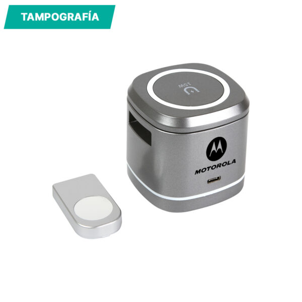 CARGADOR HARJU GRIS TH-219G ( TH-219 / TH219 / CARGADORES Y POWER BANK ) - Imagen 2