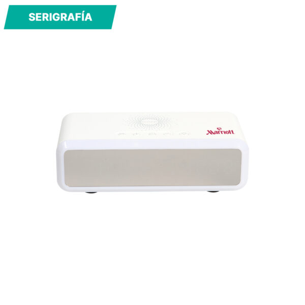 RELOJ CANNUCCE BLANCO TH-230B ( TH-230 / TH230 / PARED Y ESCRITORIO,CARGADORES Y POWER BANK ) - Imagen 3