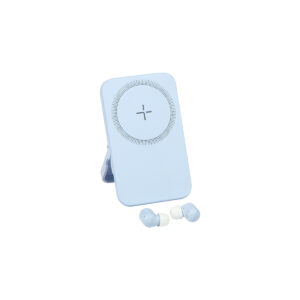 POWER BANK NAUDERS AZUL CLARO TH-246A ( TH-246 / TH246 / CARGADORES Y POWER BANK,AUDÍFONOS )