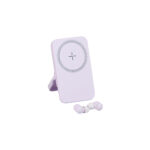 POWER BANK NAUDERS LILA TH-246M ( TH-246 / TH246 / CARGADORES Y POWER BANK,AUDÍFONOS )