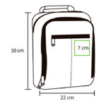 MOCHILA SARANDI NEGRO TX-049N ( TX-049 / TX049 / CROSSBODY ) - Image 4