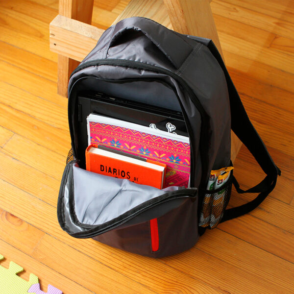 MOCHILA EURO GRIS TX-058G ( TX-058 / TX058 / BACKPACK ) - Imagen 6