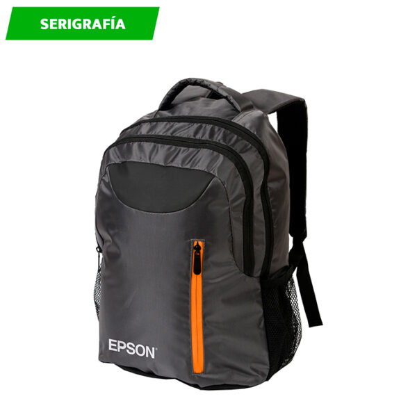 MOCHILA EURO GRIS TX-058G ( TX-058 / TX058 / BACKPACK ) - Imagen 5