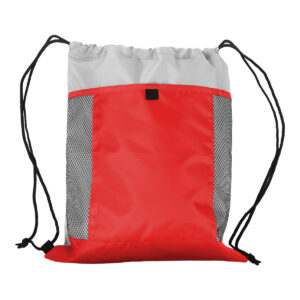 MORRAL TIPO SACO ROJO TX-060R ( TX-060 / TX060 / BOLSAS DEPORTIVAS )
