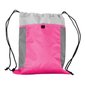 MORRAL TIPO SACO ROSA TX-060RS ( TX-060 / TX060 / BOLSAS DEPORTIVAS )