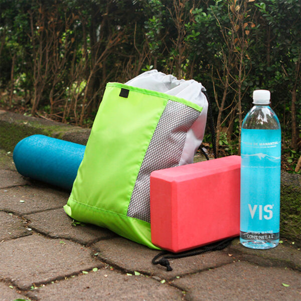 MORRAL TIPO SACO GRIS TX-060G ( TX-060 / TX060 / BOLSAS DEPORTIVAS ) - Imagen 2