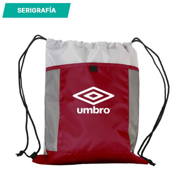 MORRAL TIPO SACO GRIS TX-060G ( TX-060 / TX060 / BOLSAS DEPORTIVAS ) - Imagen 4