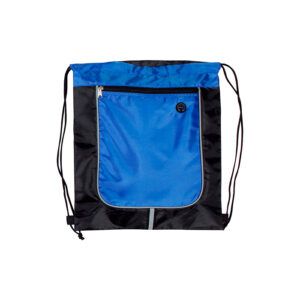 MORRAL TIPO SACO KIEV AZUL TX-062A ( TX-062 / TX062 / BOLSAS DEPORTIVAS )