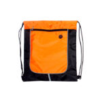 MORRAL TIPO SACO KIEV NARANJA TX-062O ( TX-062 / TX062 / BOLSAS DEPORTIVAS )