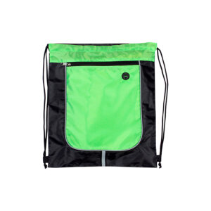 MORRAL TIPO SACO KIEV VERDE TX-062V ( TX-062 / TX062 / BOLSAS DEPORTIVAS )