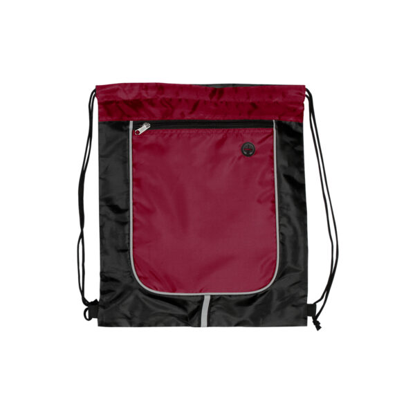 MORRAL TIPO SACO KIEV VINO TX-062W ( TX-062 / TX062 / BOLSAS DEPORTIVAS )