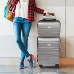 MALETA RÍGIDA DE VIAJE AZUL MARINO TX-069A ( TX-069 / TX069 / MALETAS RIGIDAS,MALETAS DE RUEDAS ) - Image 3