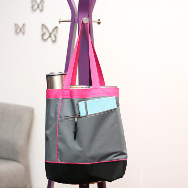 BOLSA MULTIUSOS ALBANY AZUL CLARO TX-071A ( TX-071 / TX071 / BOLSAS SHOPPER,BOLSAS PARA SUPERMERCADO ) - Imagen 5