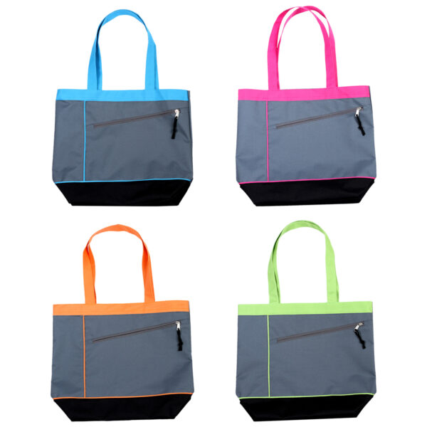 BOLSA MULTIUSOS ALBANY AZUL CLARO TX-071A ( TX-071 / TX071 / BOLSAS SHOPPER,BOLSAS PARA SUPERMERCADO ) - Imagen 3