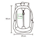 MOCHILA DINANT AZUL TX-075A ( TX-075 / TX075 / BACKPACK ) - Image 2