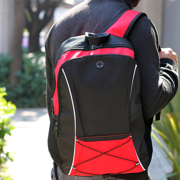 MOCHILA MELBOURNE ROJO TX-076R ( TX-076 / TX076 / BACKPACK ) - Imagen 2
