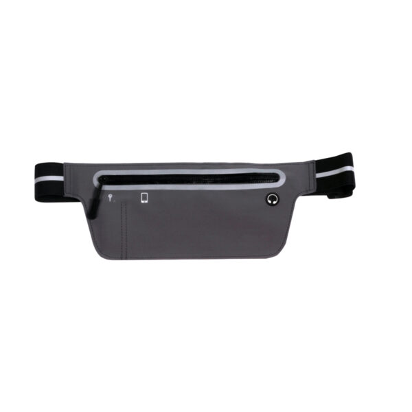 CINTURÓN DEPORTIVO SLIM GRIS OSCURO TX-077G ( TX-077 / TX077 /  )