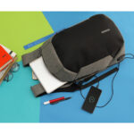 MOCHILA BRABUS ANTI ROBO GRIS TX-081G ( TX-081 / TX081 / BACKPACK ) - Image 3