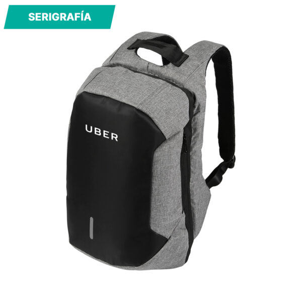 MOCHILA BRABUS ANTI ROBO GRIS TX-081G ( TX-081 / TX081 / BACKPACK ) - Imagen 2