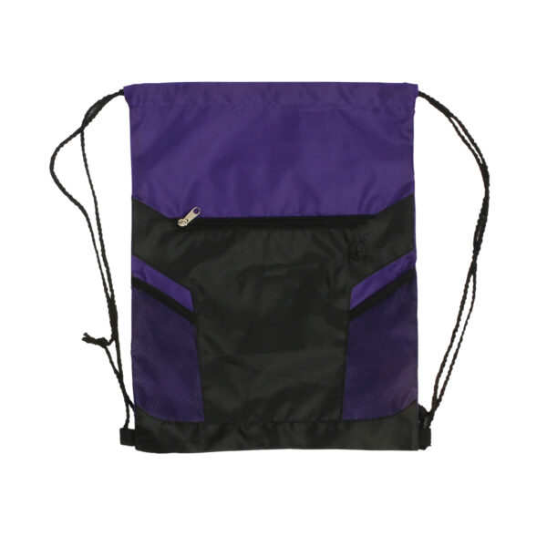 MORRAL TIPO SACO MASAK MORADO TX-084M ( TX-084 / TX084 / BOLSAS DEPORTIVAS )