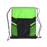 MORRAL TIPO SACO MASAK VERDE LIMON TX-084V ( TX-084 / TX084 / BOLSAS DEPORTIVAS )