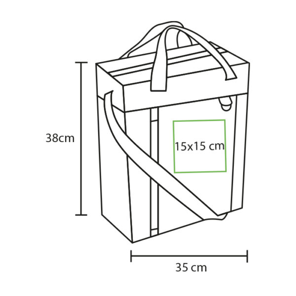 BOLSA TÉRMICA KIBOGA ROSA TX-085RS ( TX-085 / TX085 /  ) - Imagen 4