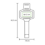 BRAZALETE DEPORTIVO BANFF ROSA TX-093RS ( TX-093 / TX093 /  ) - Image 2