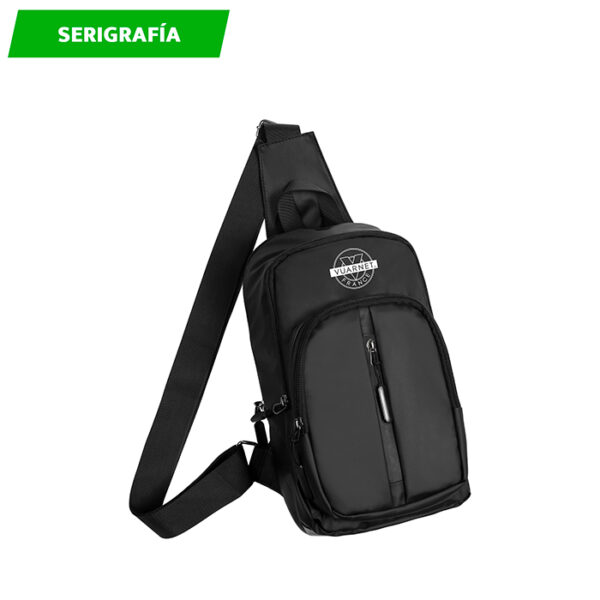 MOCHILA CALGARY NEGRO TX-099 ( TX-099 / TX099 / CROSSBODY ) - Imagen 2