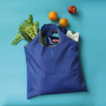 BOLSA PLEGABLE SCHULL GRIS TX-102G ( TX-102 / TX102 / BOLSAS PARA SUPERMERCADO ) - Image 2