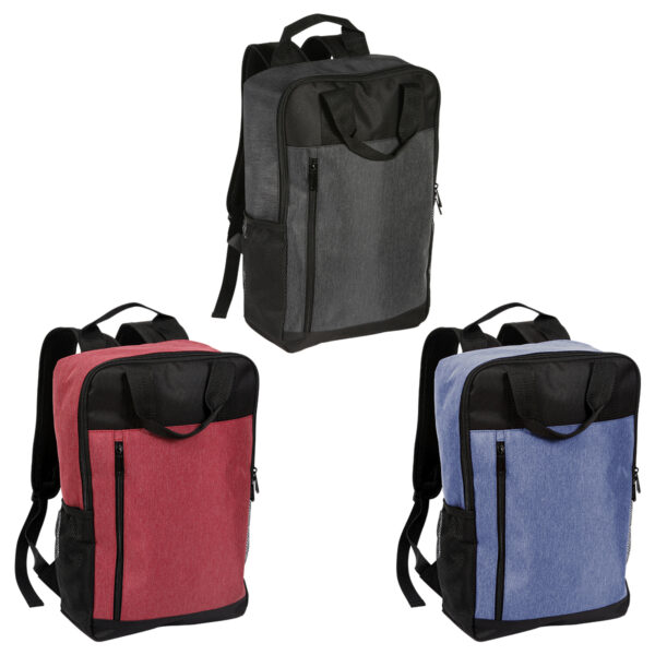 MOCHILA TRENTO GRIS OSCURO TX-106G ( TX-106 / TX106 / BACKPACK ) - Imagen 3
