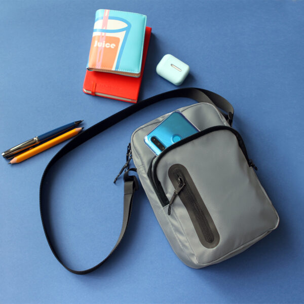 MOCHILA KNOCK GRIS TX-111G ( TX-111 / TX111 / CROSSBODY ) - Imagen 4