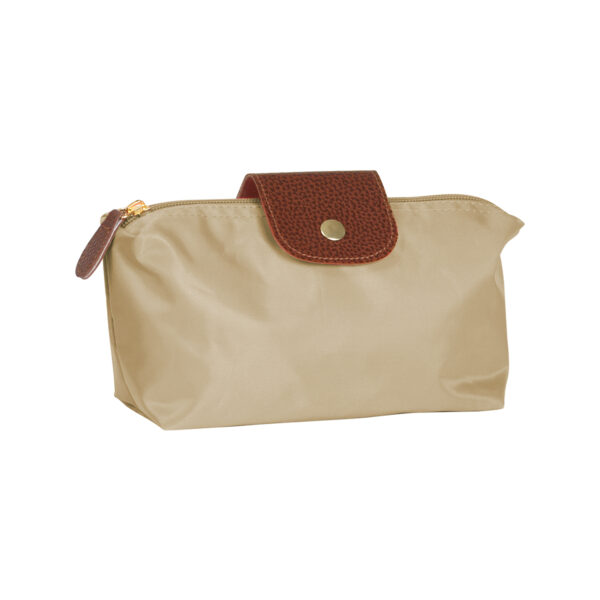 BOLSA COSMETIQUERA BEIGE TX-127BE ( TX-127 / TX127 / COSMETIQUERAS )