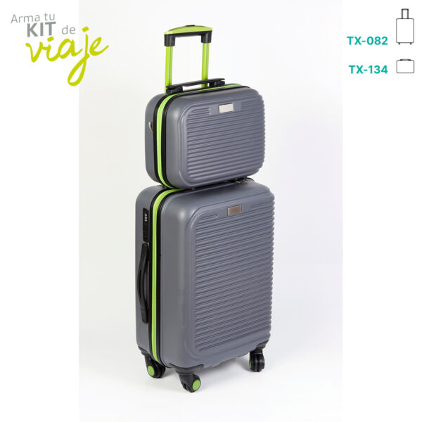 NECESER ZUUNMOD VERDE LIMON TX-134V ( TX-134 / TX134 / MALETAS RIGIDAS ) - Imagen 3