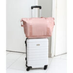 MALETA EXPANDIBLE AZUL CLARO TX-142A ( TX-142 / TX142 / MALETAS DE MANO ) - Image 2