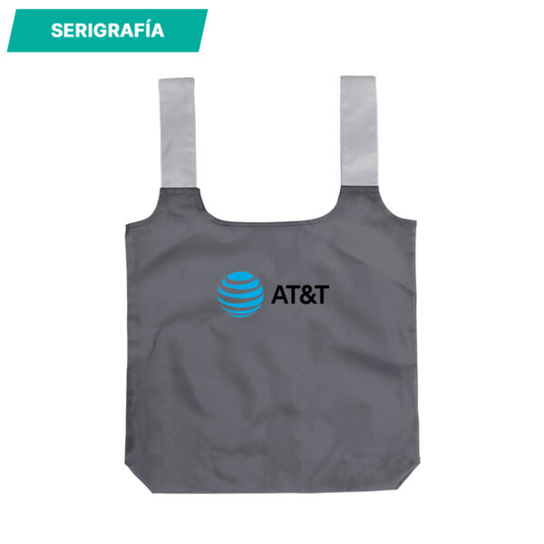 BOLSA DE RPET BULGAN GRIS TX-154G ( TX-154 / TX154 / BOLSAS PARA SUPERMERCADO ) - Imagen 5