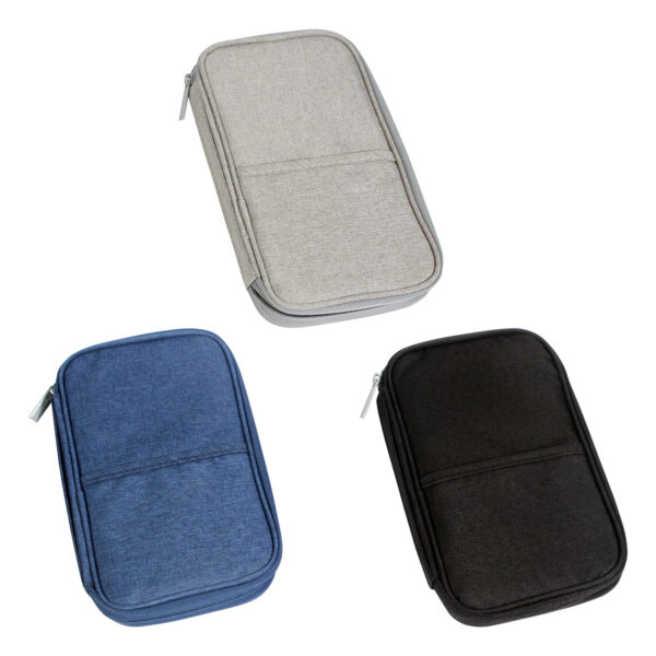PORTA DOCUMENTOS DUKHAN GRIS CLARO TX-155G ( TX-155 / TX155 /  ) - Imagen 2