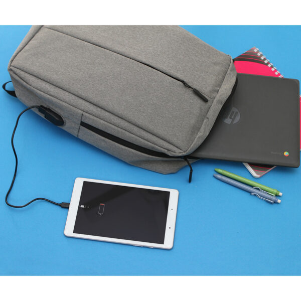 BACKPACK JOZANI GRIS TX-162G ( TX-162 / TX162 / BACKPACK ) - Imagen 2