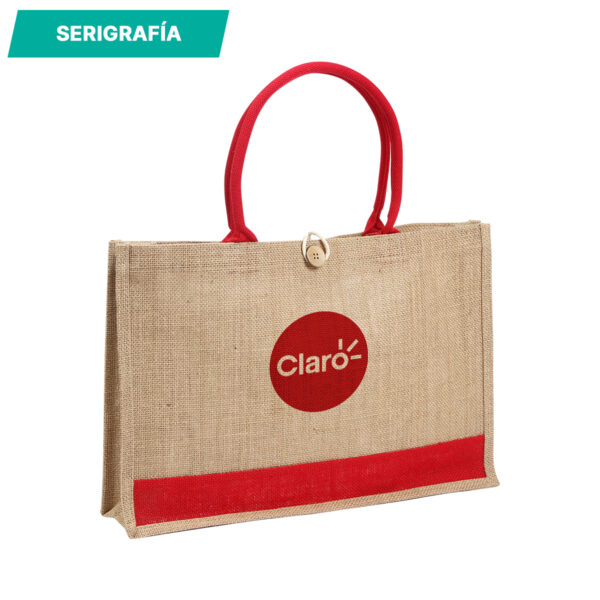 BOLSA LOCRI ROJO TX-174R ( TX-174 / TX174 / BOLSAS DE PLAYA ) - Imagen 2