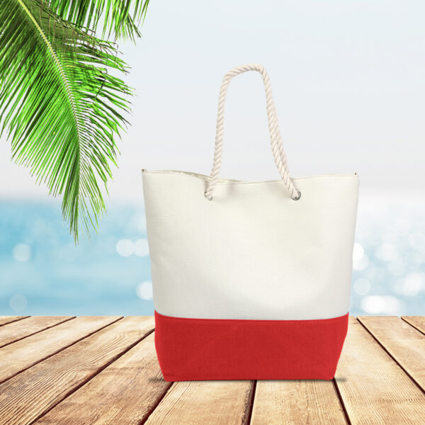 BOLSA VASI ROSA CLARO TX-176RS ( TX-176 / TX176 / BOLSAS DE PLAYA ) - Imagen 2
