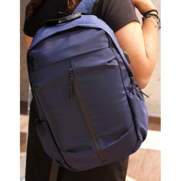 BACKPACK MENFI AZUL MARINO TX-183A ( TX-183 / TX183 / BACKPACK ) - Imagen 4